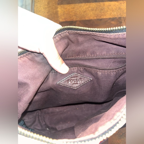 Fossil Women's Crossbody Bag - Floral Red and Black - Picture 11 of 13